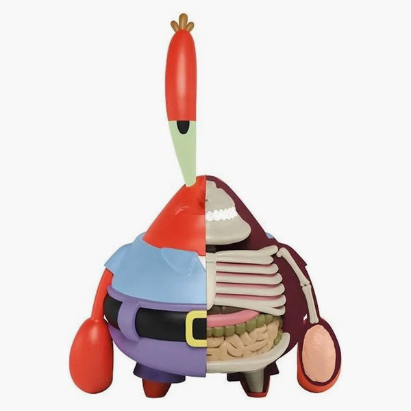 Jason Freeny X Nickelodeon SpongeBob Hidden Dissectibles Mr. Krabs Figure Multi