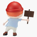 Javier Calleja "no Art Here" Pvc Figure