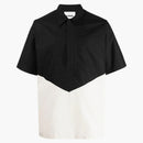 Jil Sander Two Tone Shirt Black/white