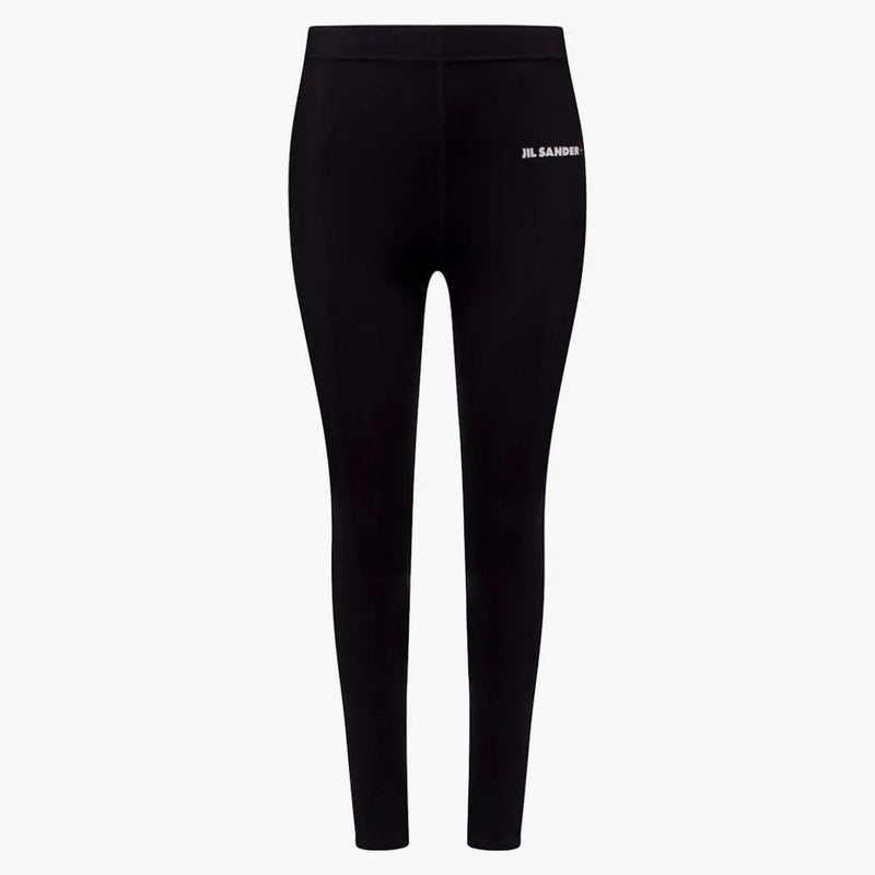 Jil Sander Woman Nylon Leggings Black