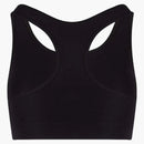 Jil Sander Woman Stretch Nylon Top Black