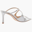 Jimmy Choo Anise 75mm Mule Champange Leather