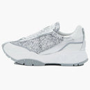 Jimmy Choo Raine Glitter Silver White (Women's)