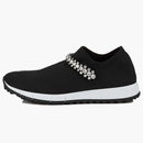 Jimmy Choo Verona Knit Trainers Black Crystal (mujer)