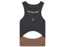 Jordan X Travis Scott Cactus Jack Women's Tank Top (asia Sizing) Dark Smoke Grey