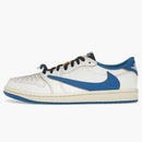 Jordan 1 Retro Low Og Sp Fragment X Travis Scott Sail Military Blue