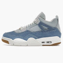 Jordan 4 Retro Tex Denim Worn Blue (women's)