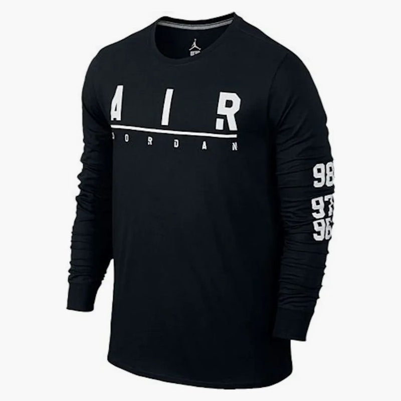 Jordan Aj Air Long Sleeve Tee Black