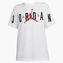 Jordan Air T-shirt White/black/gym Red