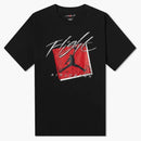 Jordan Boxed Flight Logo Graphic T-shirt Black/white/red