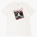 Jordan Boxed Flight Logo Graphic T-shirt White/black/red