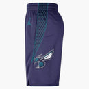 Jordan Charlotte Hornets Statement Edition Shorts Purple/white/teal