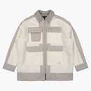 Jordan Cozy Girl Full Zip Jacket Summit White/college Grey/college Grey