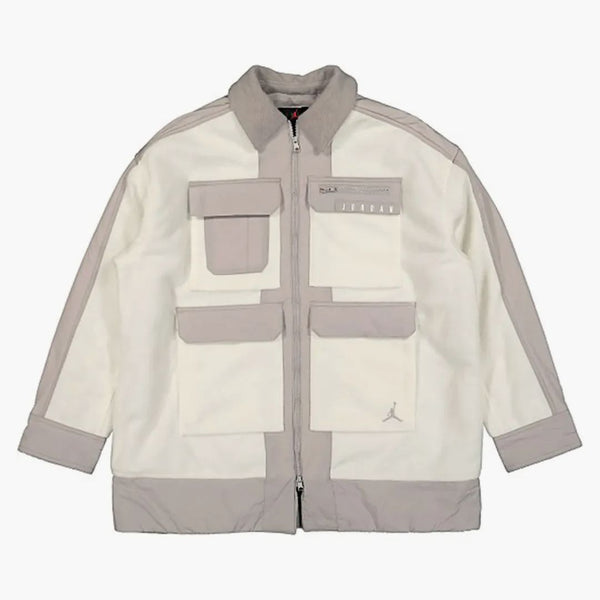 Jordan Cozy Girl Full Zip Jacket Summit White/college Grey/college Grey
