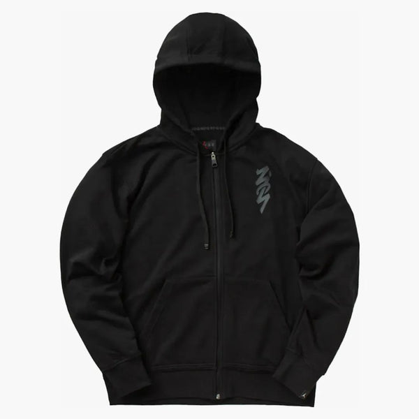 Jordan Dri-fit Zion Full-zip Hoodie Black/smoke Grey