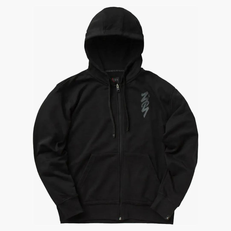 Jordan Dri-fit Zion Full-zip Hoodie Black/smoke Grey