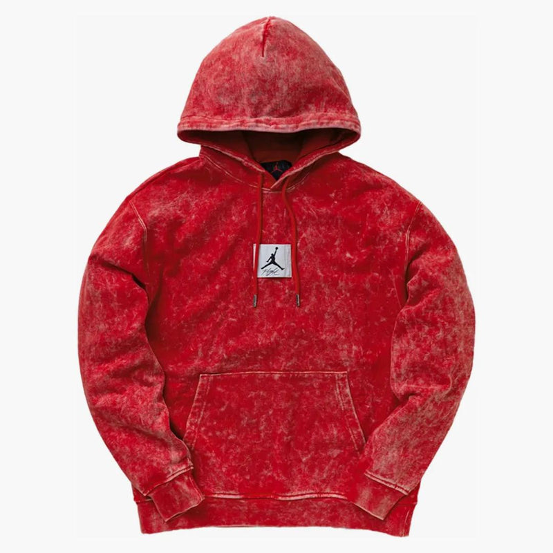 Jordan Essential Washed Fleece Hoodie Red