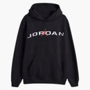 Jordan Essentials Fleece Hoodie Black/red/white