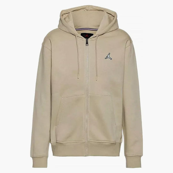Jordan Essentials Full-zip Fleece Hoodie Beige