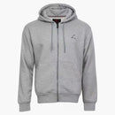 Jordan Essentials Full-zip Fleece Hoodie Grey