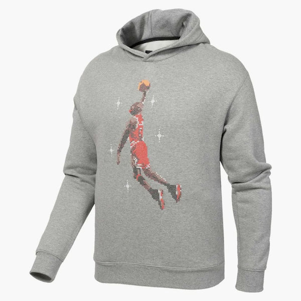 Jordan Essentials Slam Dunk Contest Graphic Fleece Hoodie Carbon Heather
