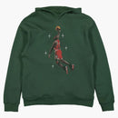 Jordan Essentials Slam Dunk Contest Graphic Fleece Hoodie Pine Green