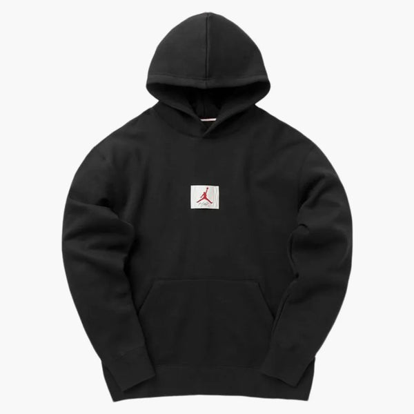 Jordan Flight Graphic Pullover Hoodie Black/gym Red