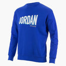 Jordan Flight Mvp Graphic Fleece Crewneck Sweatshirt Blue