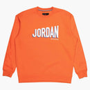 Jordan Flight Mvp Graphic Fleece Crewneck Sweatshirt Orange