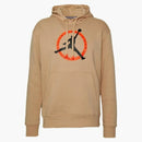 Jordan Flight Mvp Graphic Fleece Pullover Hoodie Brown
