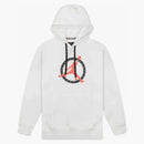 Jordan Flight Mvp Graphic Fleece Pullover Hoodie White