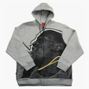 Jordan Icon Face Hoodie Jacket Grey