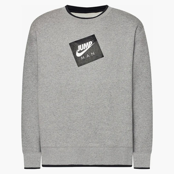 Jordan Jumpman Classics Fleece Crewneck Grey