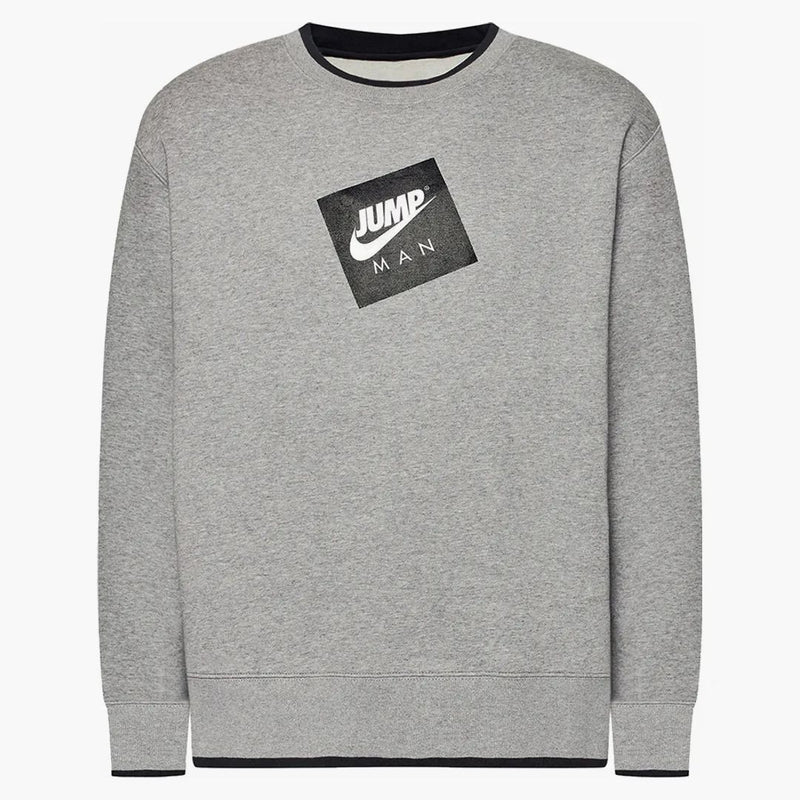 Jordan Jumpman Classics Fleece Crewneck Grey