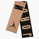 Jordan Knit Fabric Scarf Black/hemp