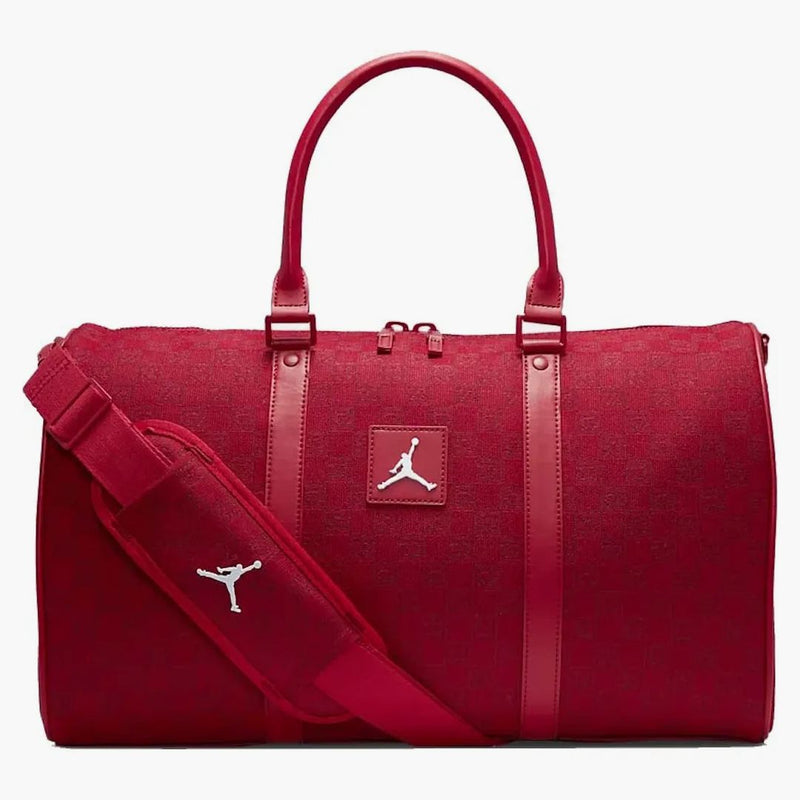 Jordan Monogram Duffle Bag Red