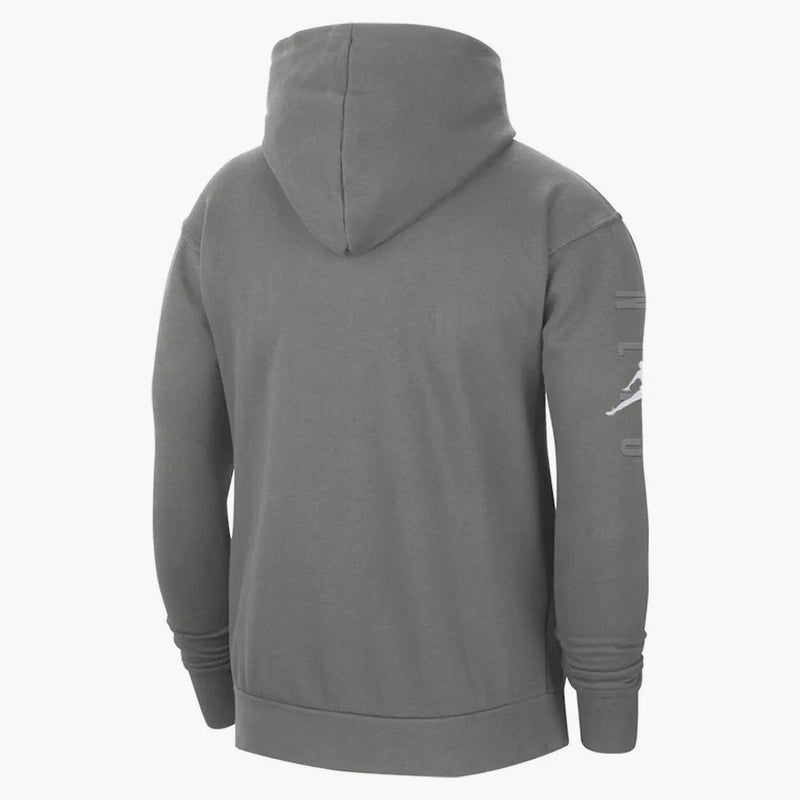Jordan Nba Brooklyn Nets Courtside Statement Hoodie Grey