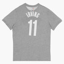 Jordan Nba Brooklyn Nets Kyrie Irving T-shirt Grey/white