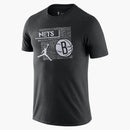 Jordan Nba Brooklyn Nets Logo Dri-fit T-shirt Black
