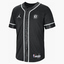 Jordan Nba Brooklyn Nets Statement Edition Dri-fit T-shirt Black/white