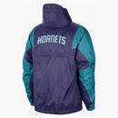 Jordan Nba Charlotte Hornets Courtside Statement Edition Loose Fit Jacket Purple/teal