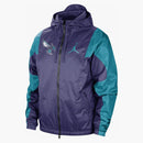 Jordan Nba Charlotte Hornets Courtside Statement Edition Loose Fit Jacket Purple/teal