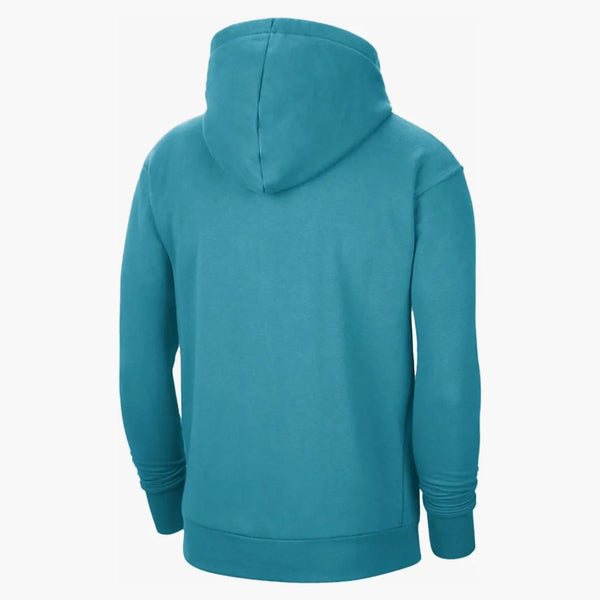 Jordan Nba Charlotte Hornets Essential Fleece Pullover Loose Fit Hoodie Teal/purple