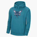 Jordan Nba Charlotte Hornets Fleece Pullover Loose Fit Hoodie Teal
