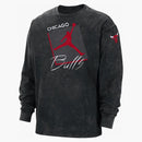 Jordan Nba Chicago Bulls Courtside Statement Edittion T-shirt Black