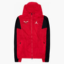 Jordan Nba Chicago Bulls Courtside Statement Loose Fit Jacket Red/white/black