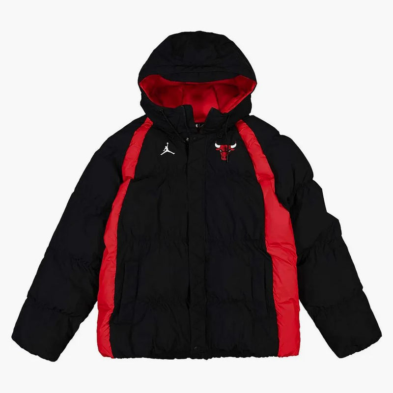 Jordan Nba Chicago Bulls Loose Fit Jacket Black/red