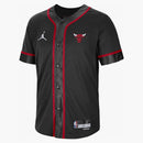 Jordan Nba Chicago Bulls Statement Edition Dri-fit Top Black