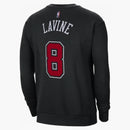 Jordan Nba Chicago Bulls Zach Lavine Sweatshirt Black