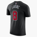 Jordan Nba Chicago Bulls Zach Lavine T-shirt Black/white/red